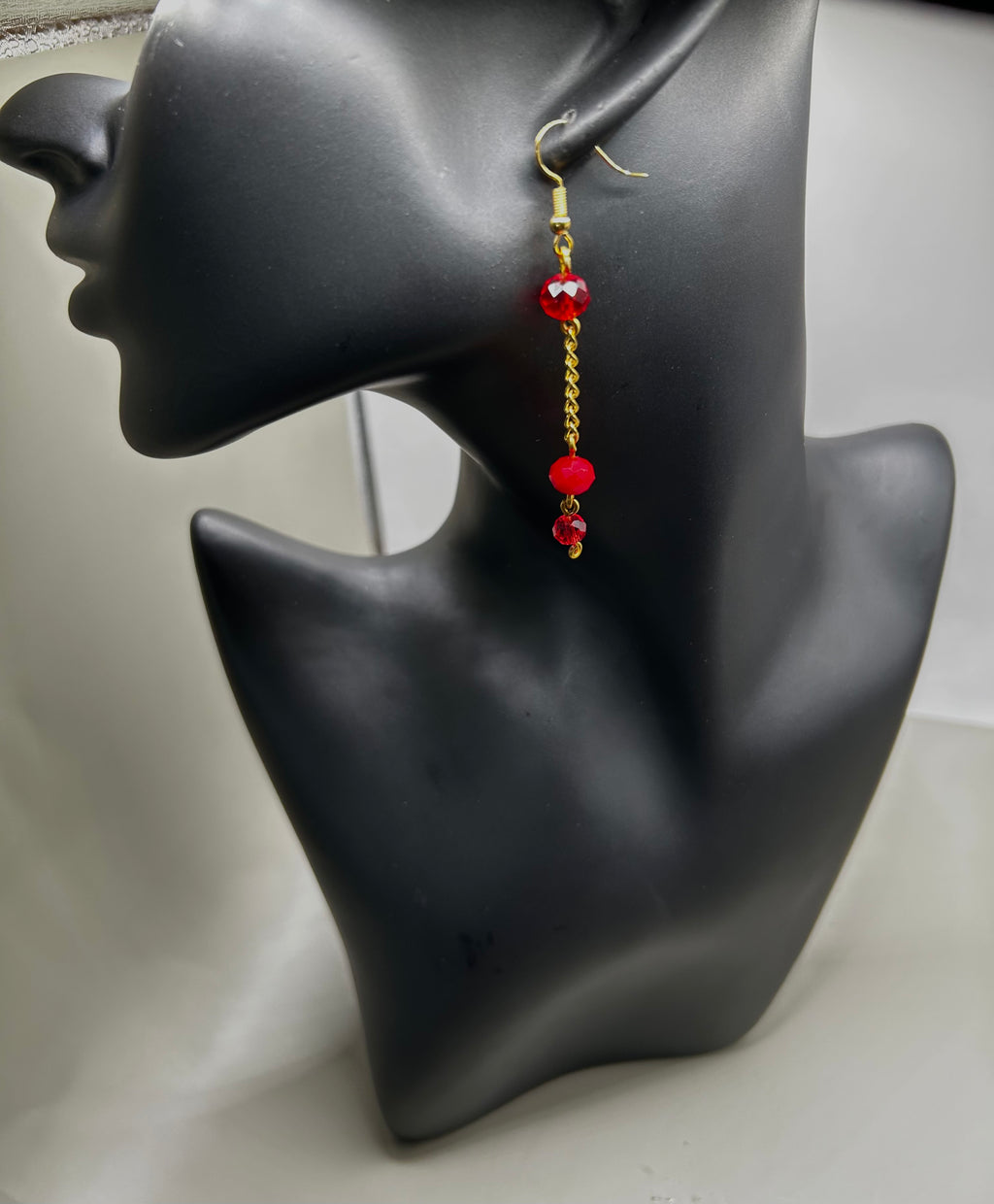 Ruby Cascade Chain Drop
