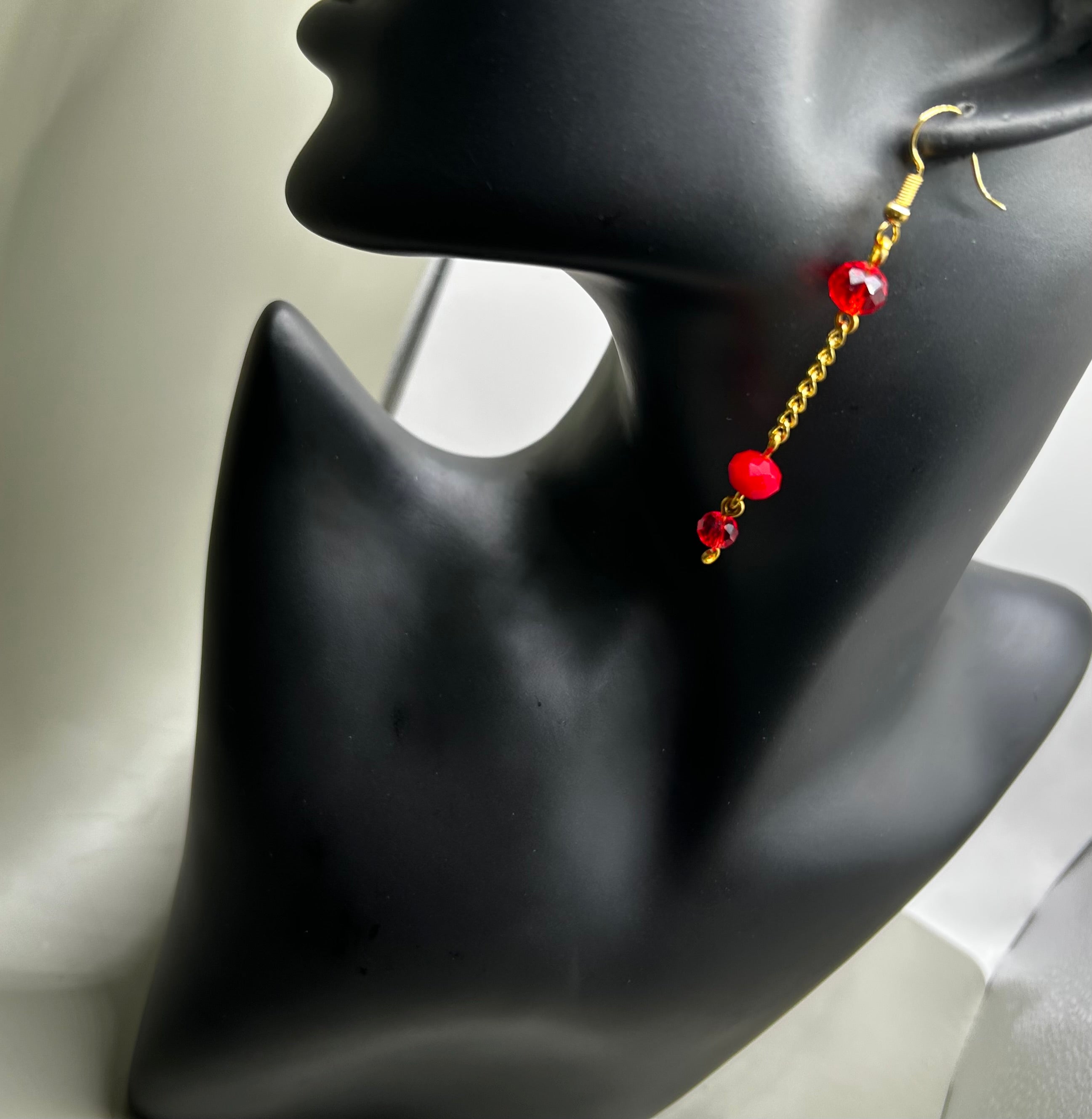 Ruby Cascade Chain Drop