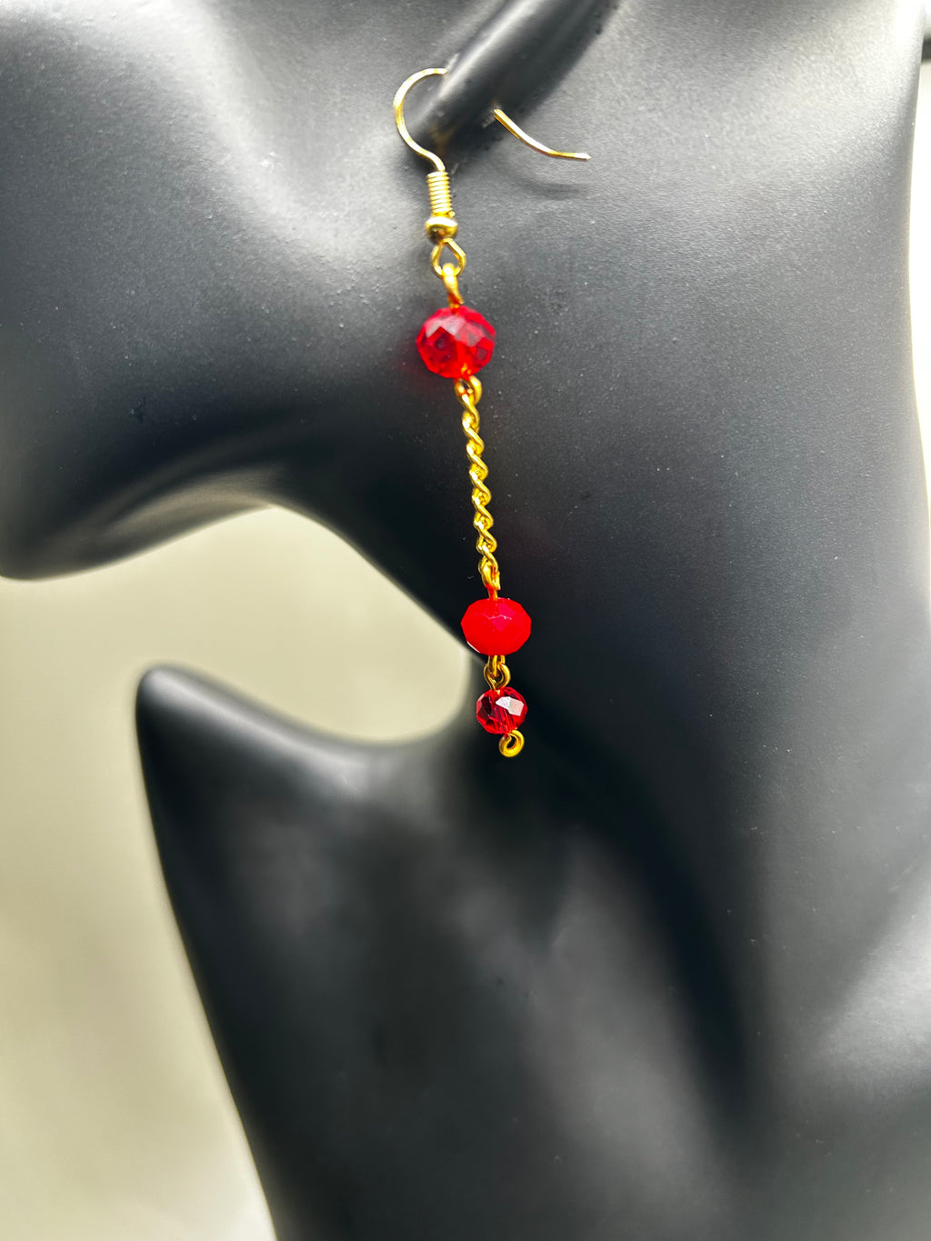 Ruby Cascade Chain Drop