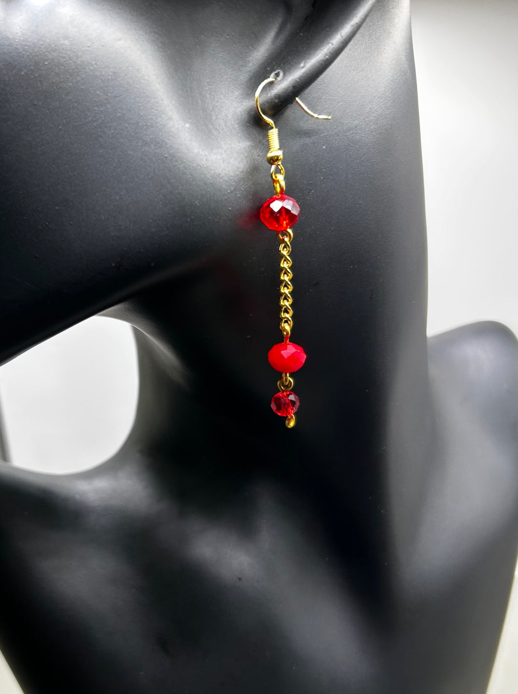 Ruby Cascade Chain Drop