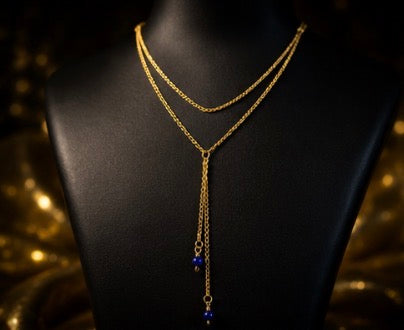 Midnight Sapphire Lariat