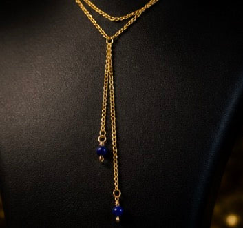 Midnight Sapphire Lariat