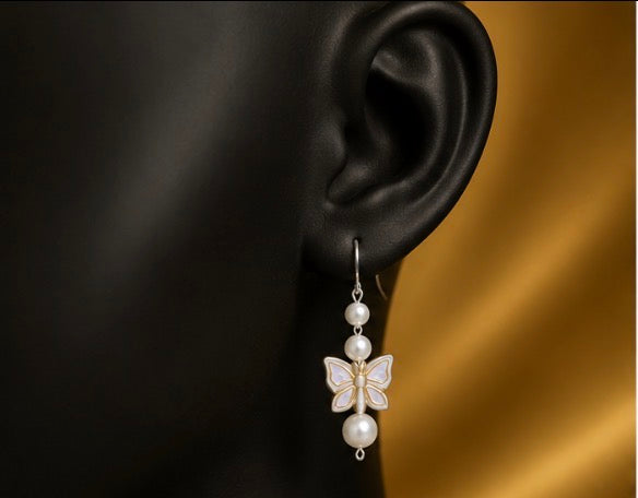 Moonlit Pearl Butterfly Set
